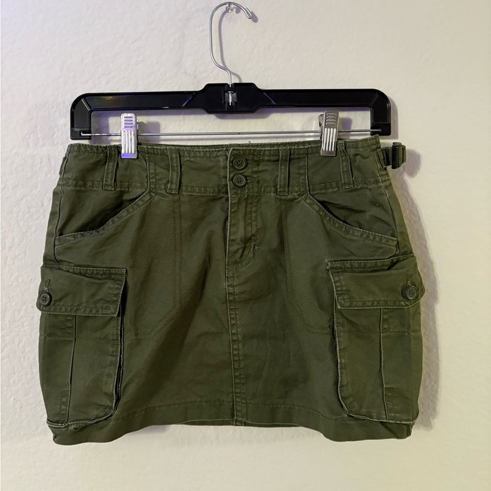 John Galt Cargo Mini Skirt